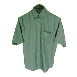 Roundtree & Yorke Classic Shirt Sz M Herringbone